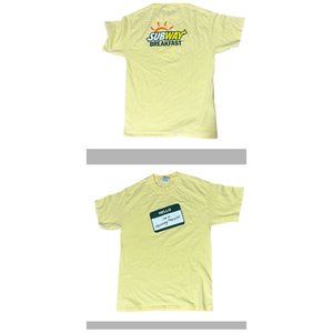 SUBWAY Breakfast Yellow T